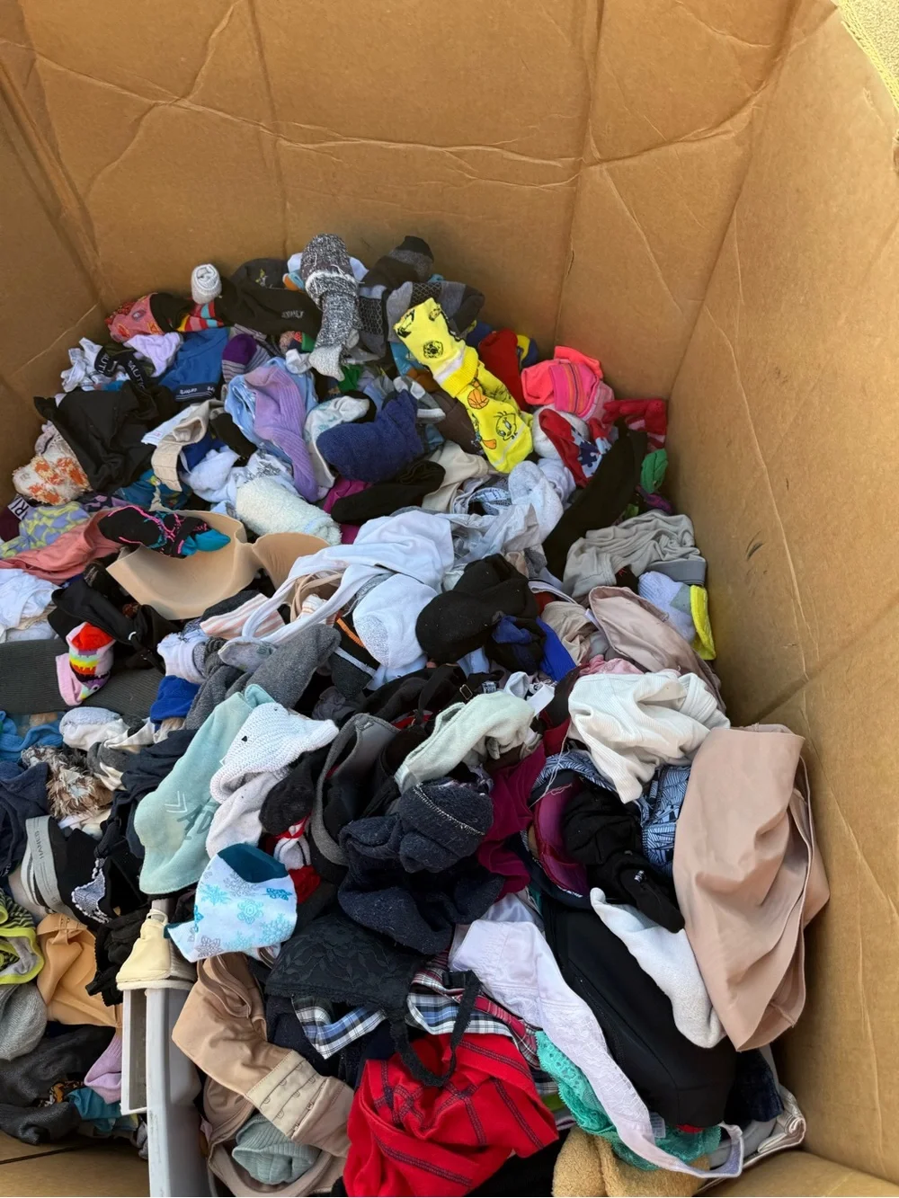 Lot of 20 Pairs Adult Socks Mixed Assorted Clean Good Quality Bulk 7-11